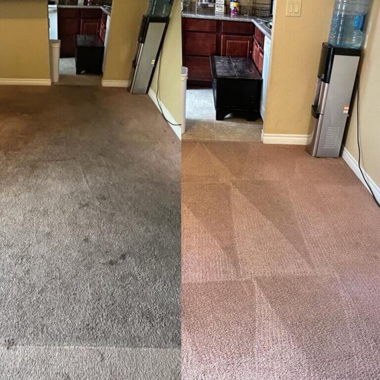 las vegas carpet cleaning before and after result